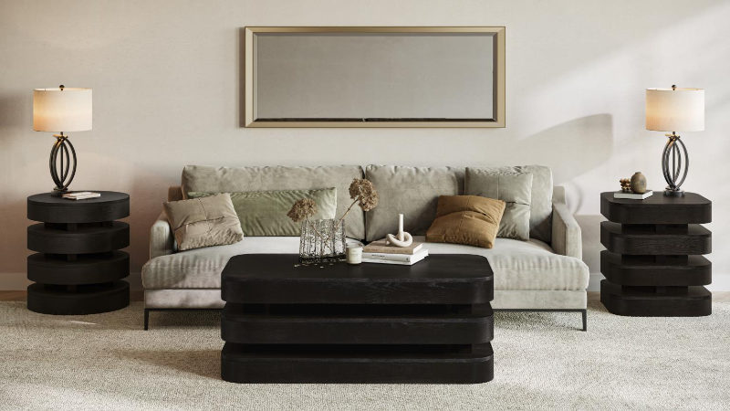 Chicago Square End Table