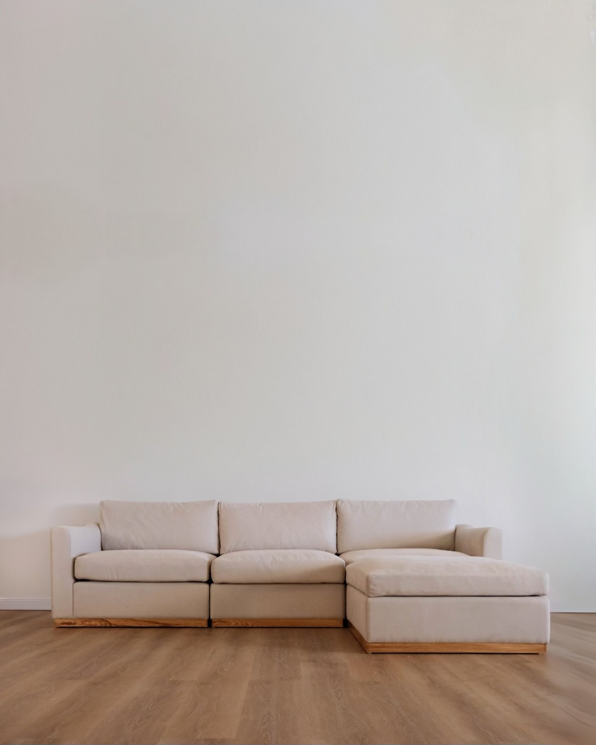 Custom Caeley Ottoman