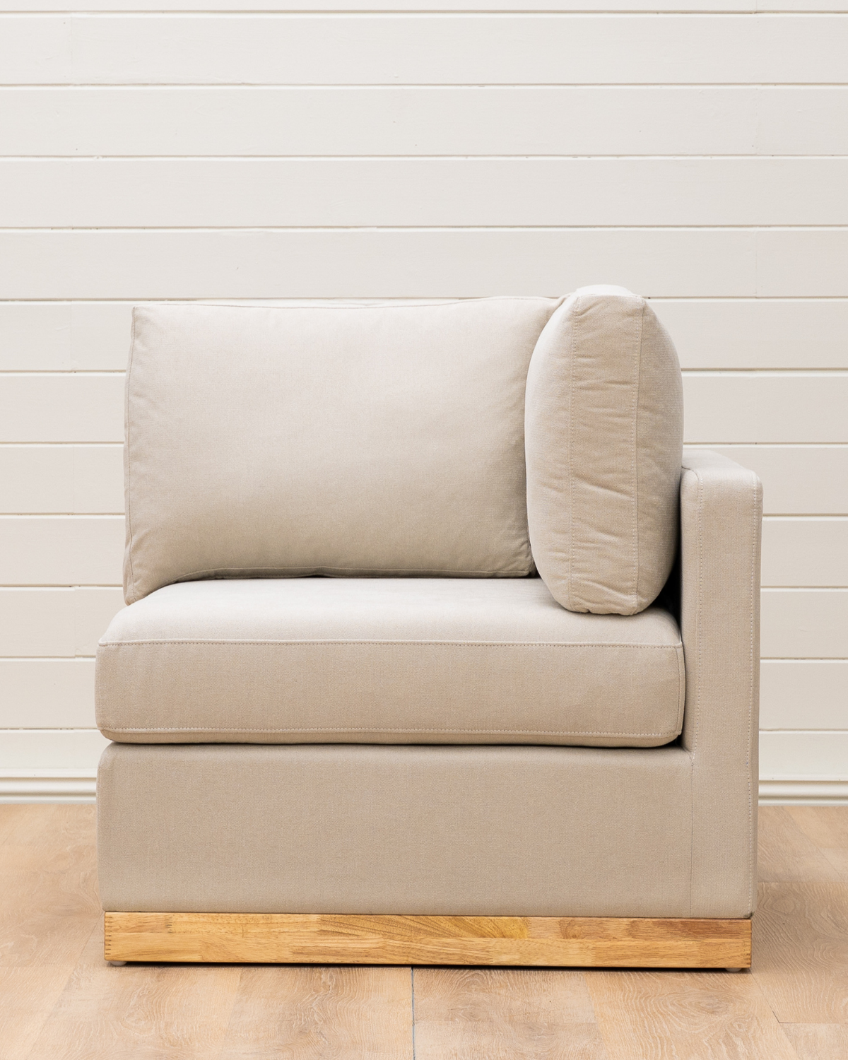 Custom Leo Corner Chair