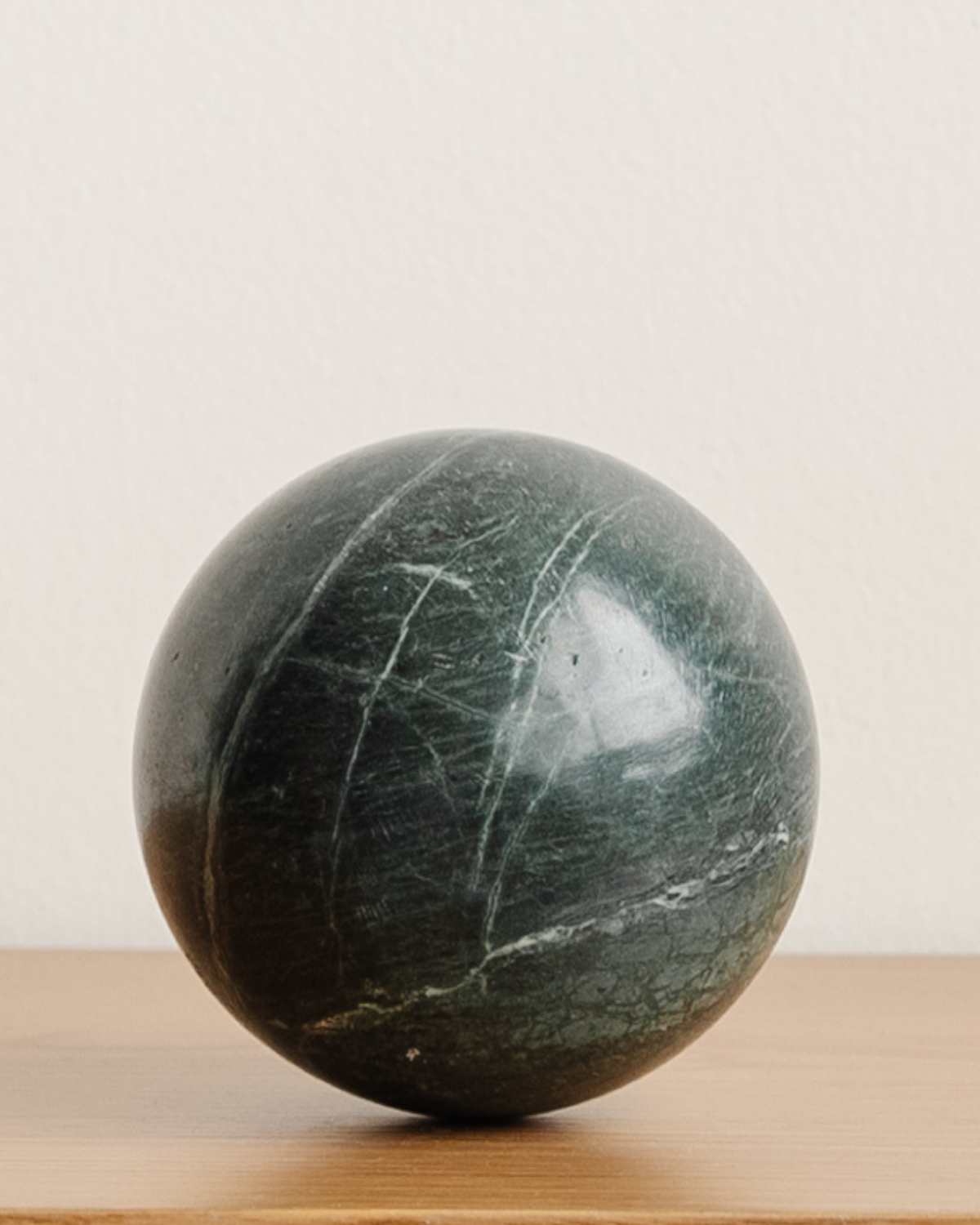 Marble Olive Ball Large