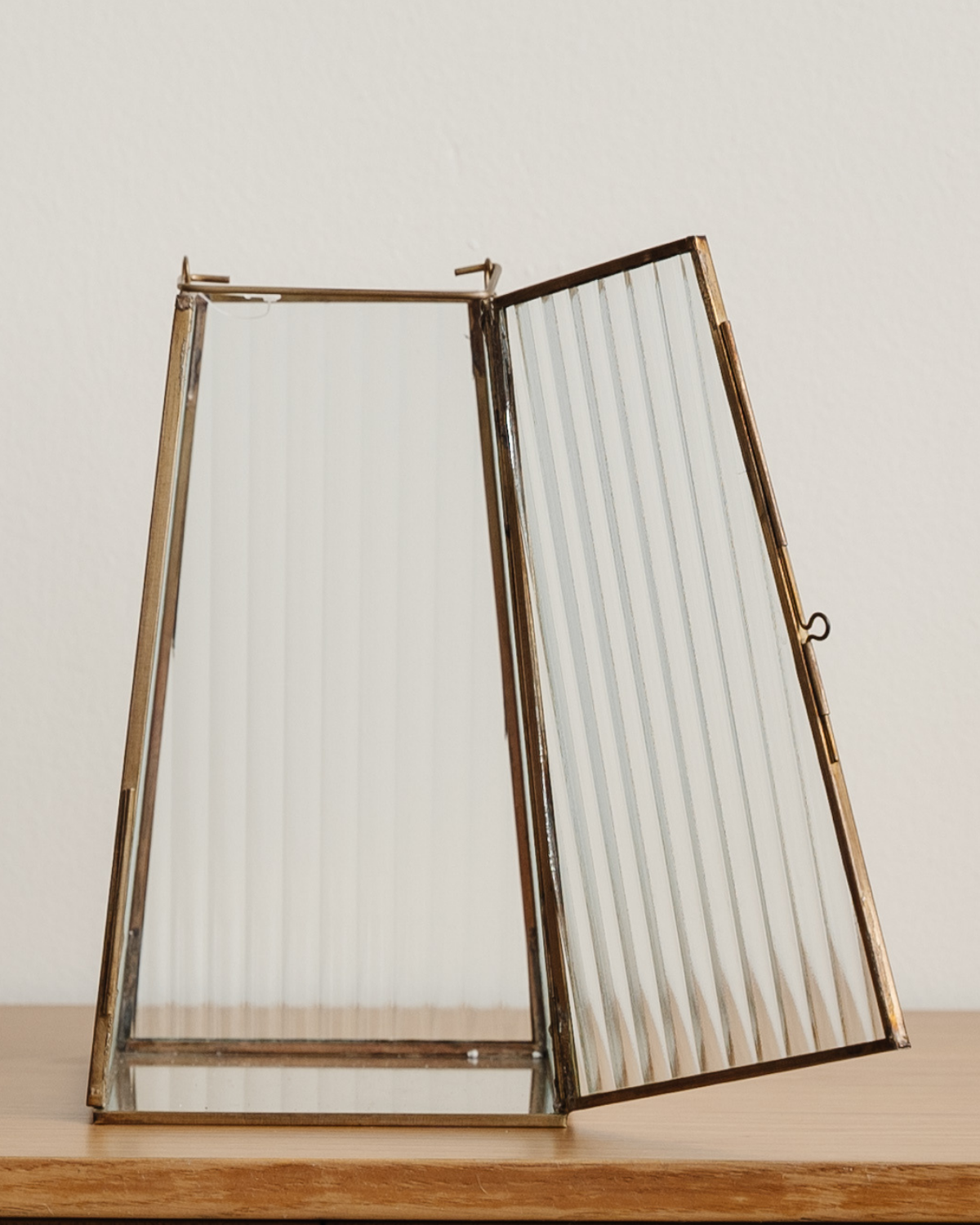 Optic Glass Lantern Large