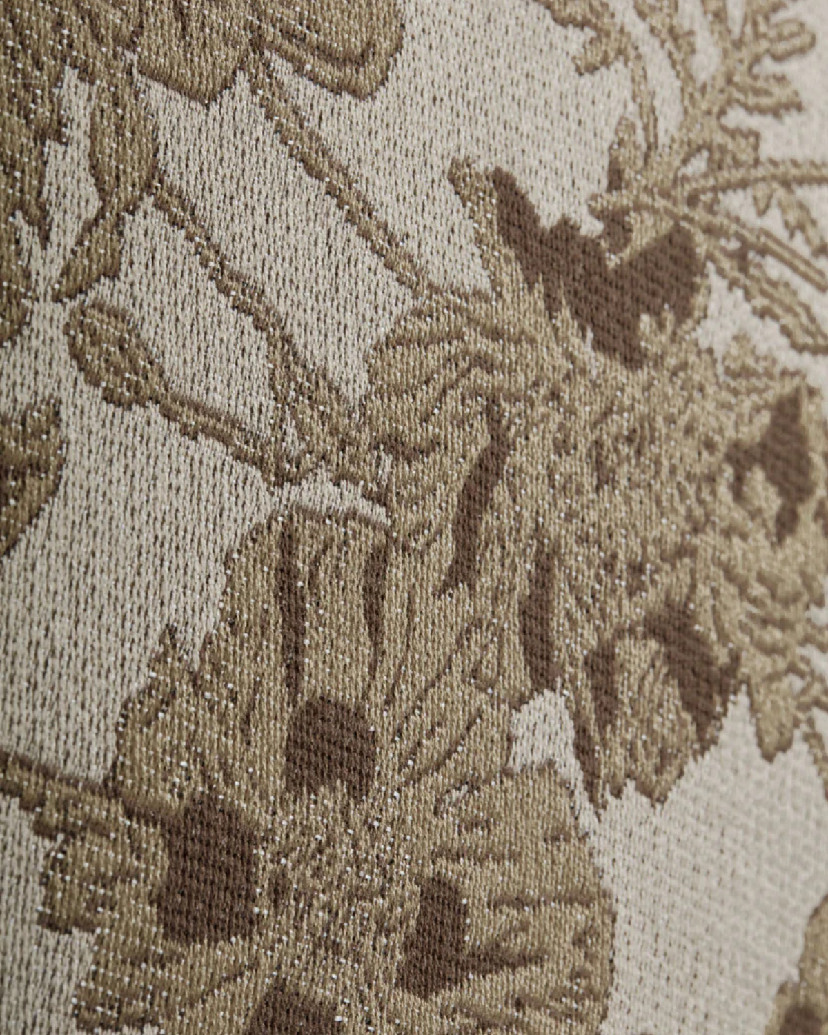 Matilda Beige + Mocha Pillow Cover