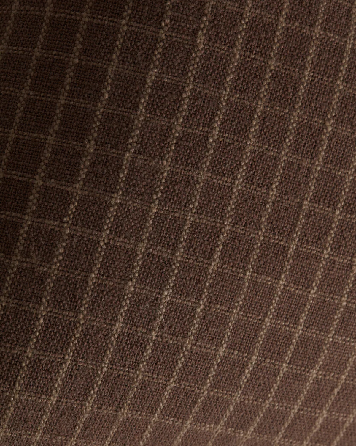 Dinah Chocolate + Latte Pillow Cover