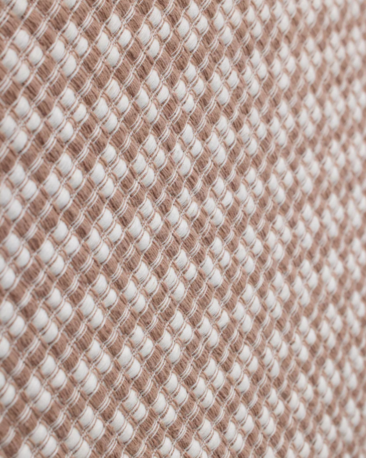 Ivory + Brown Pillow Cover
