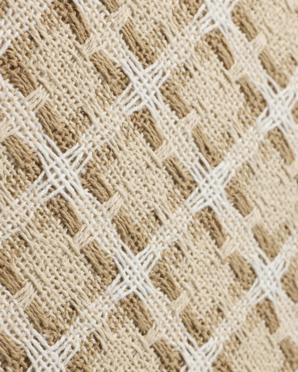 Natural + Multi Pillow Cover