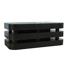 Chicago Black Rectangle Coffee Table