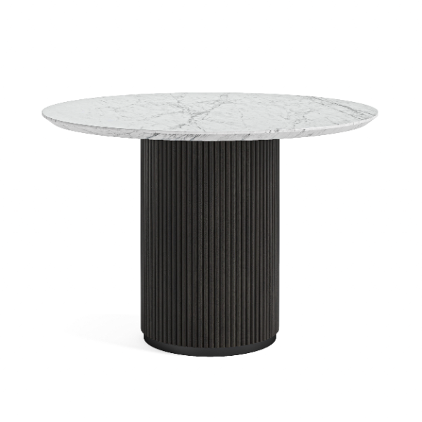 Monte Carlo Round Dining Table Marble Top