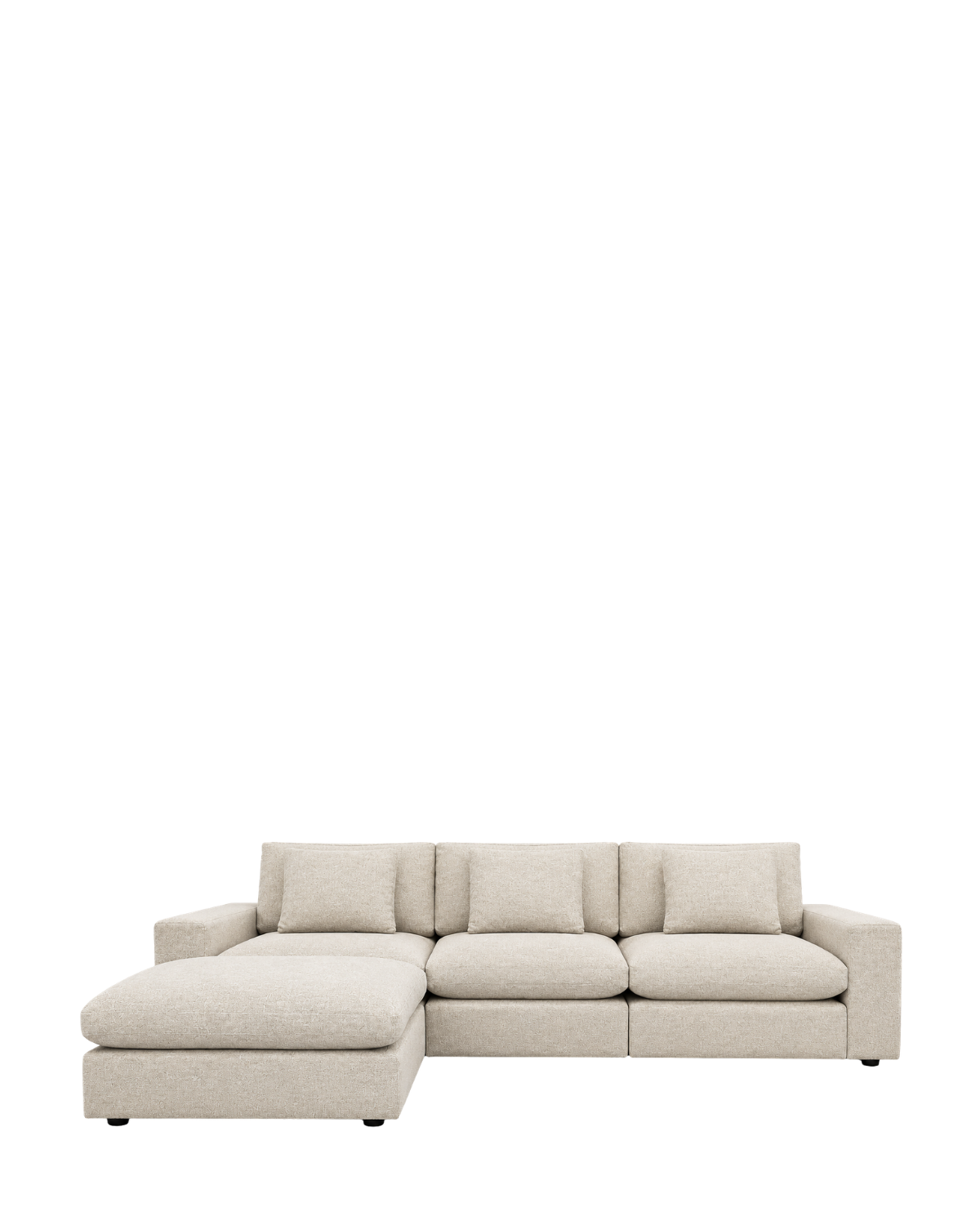 Abide 4pc Sectional Alabaster