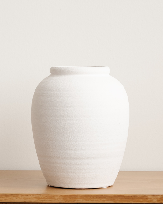Alabaster Vase 9.75"