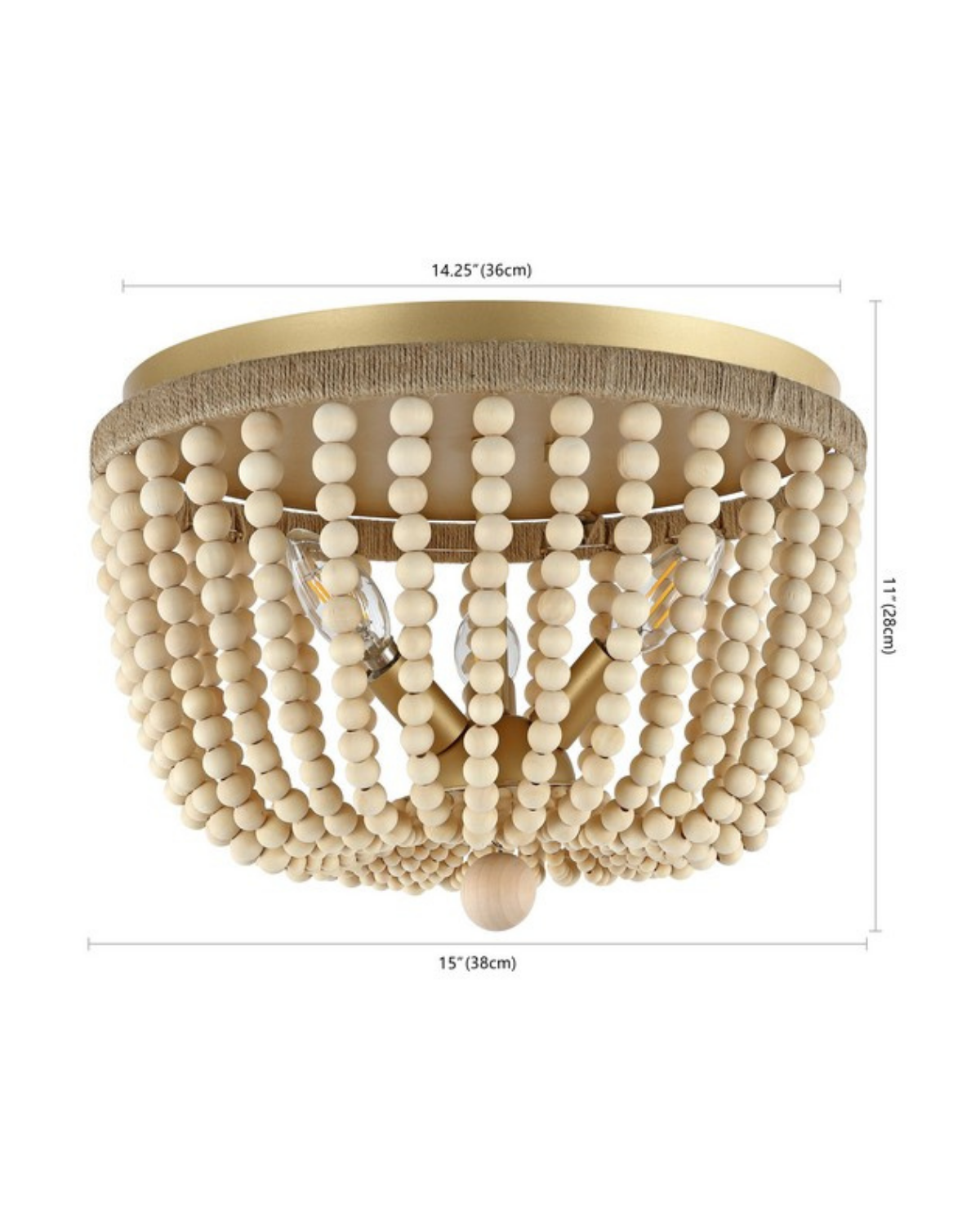 Alodia 3-Light Flush Mount