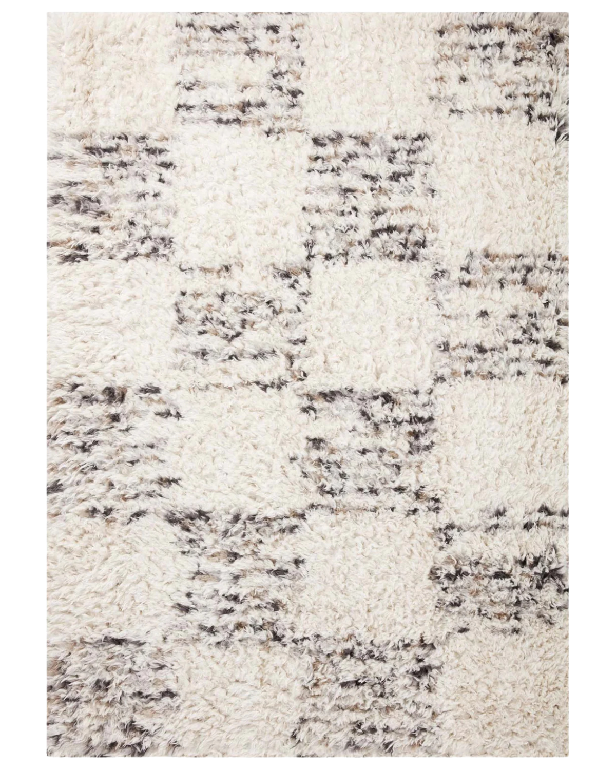 Amira AR Ivory + Granite Polyester Rug