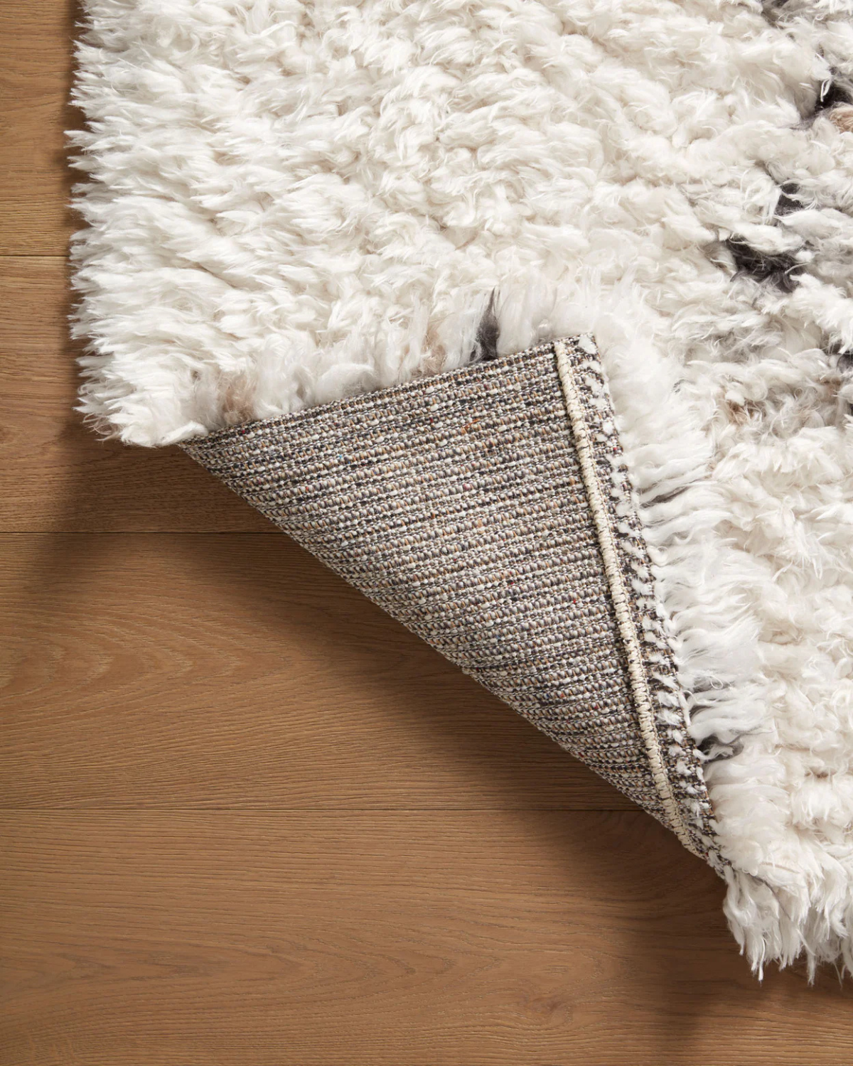 Amira AR Ivory + Granite Polyester Rug