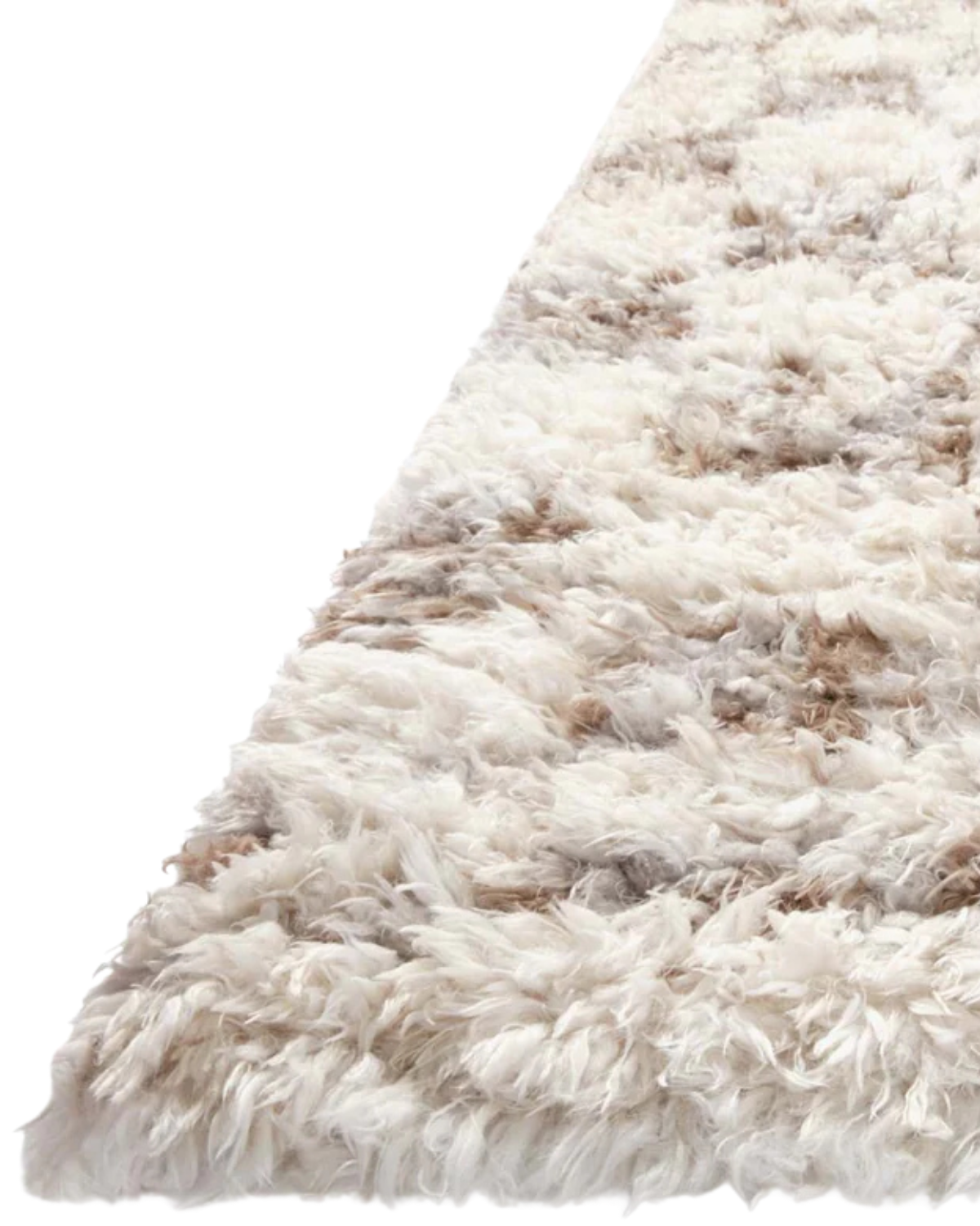 Amira AR Ivory + Pebble Polyester Rug