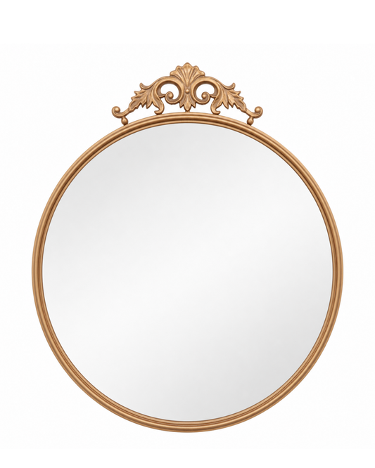 Anthropology Round Mirror