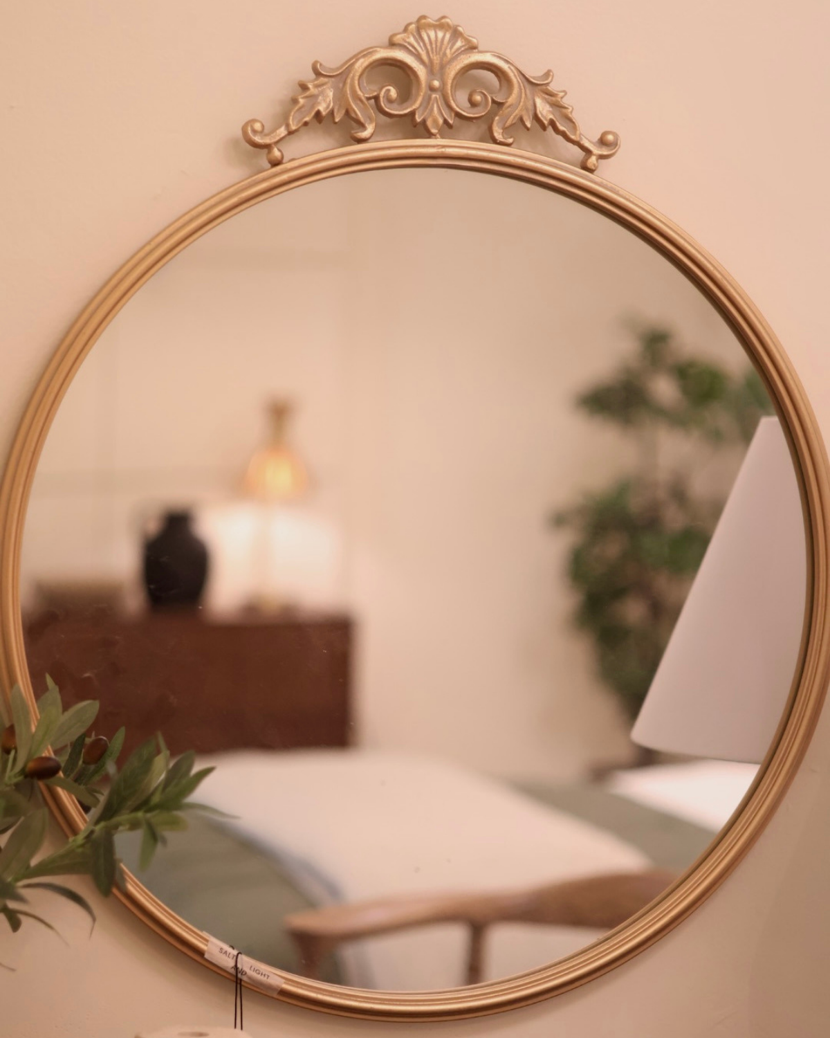 Anthropology Round Mirror