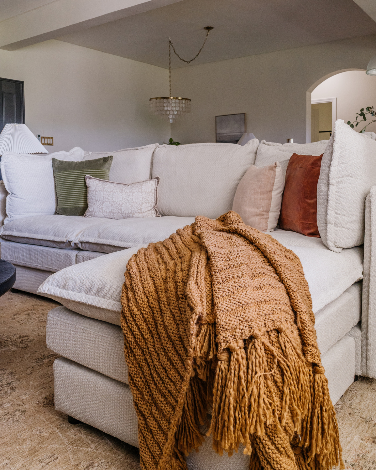 Bethel 4pc Sectional Alabaster