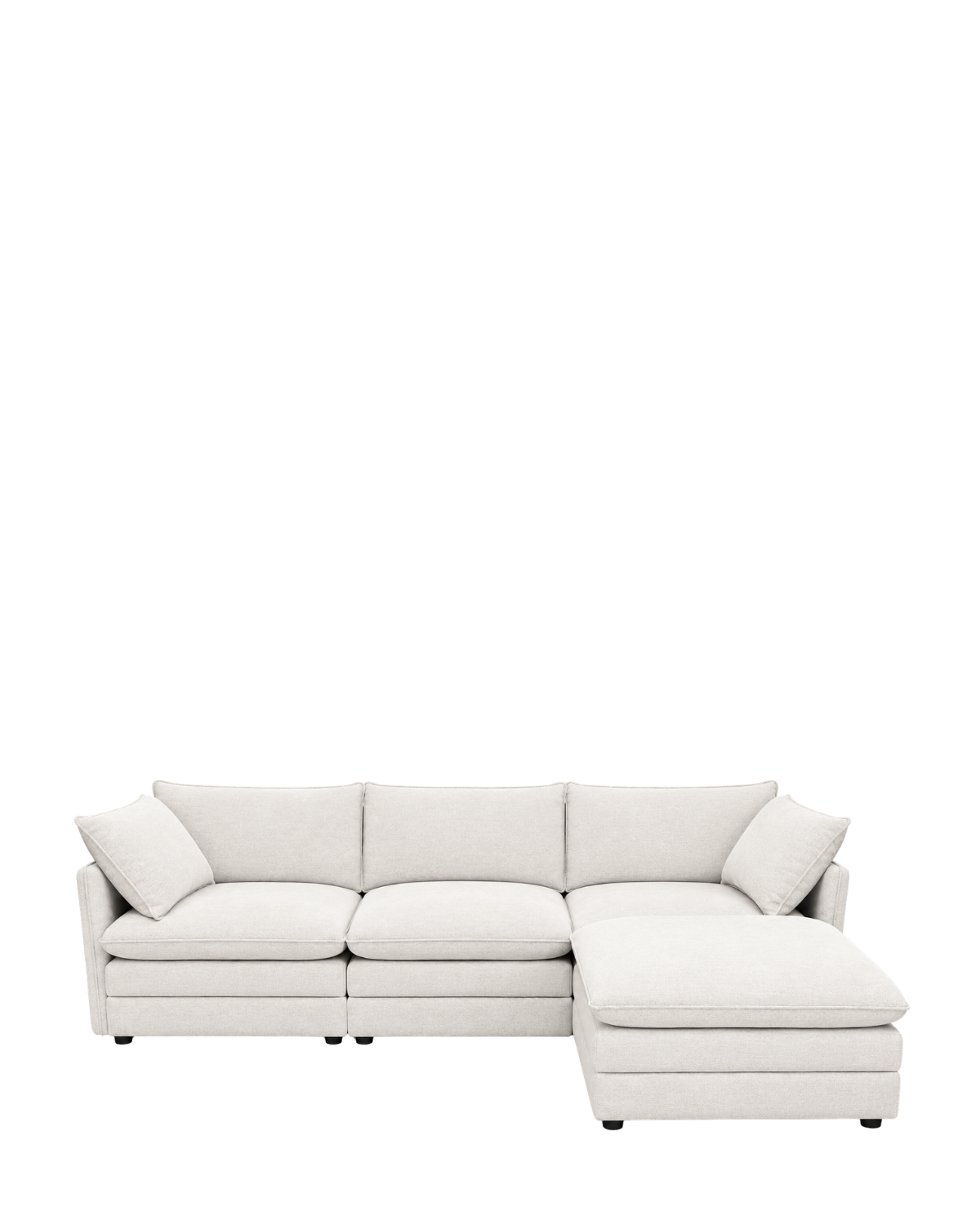 Bethel 4pc Sectional Alabaster