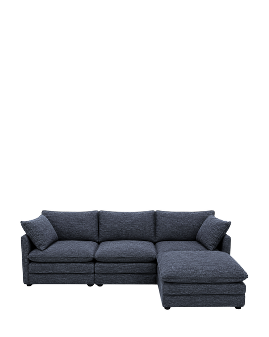 Bethel 4pc Sectional Slate