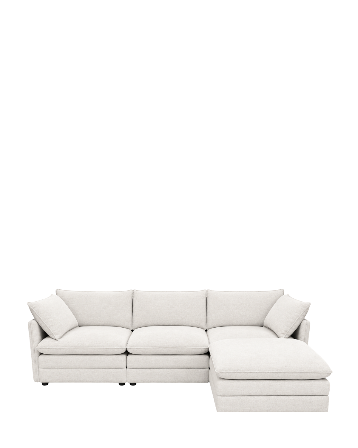Bethel 4pc Sectional Alabaster