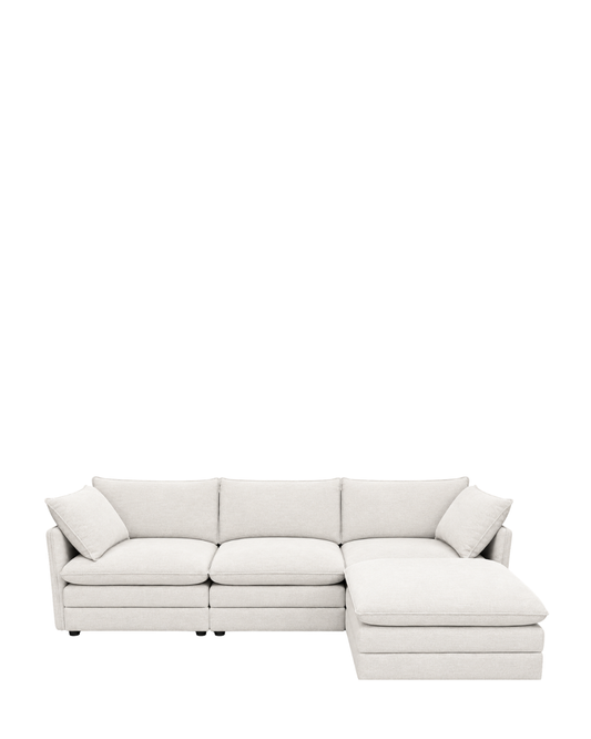 Bethel 4pc Sectional Alabaster