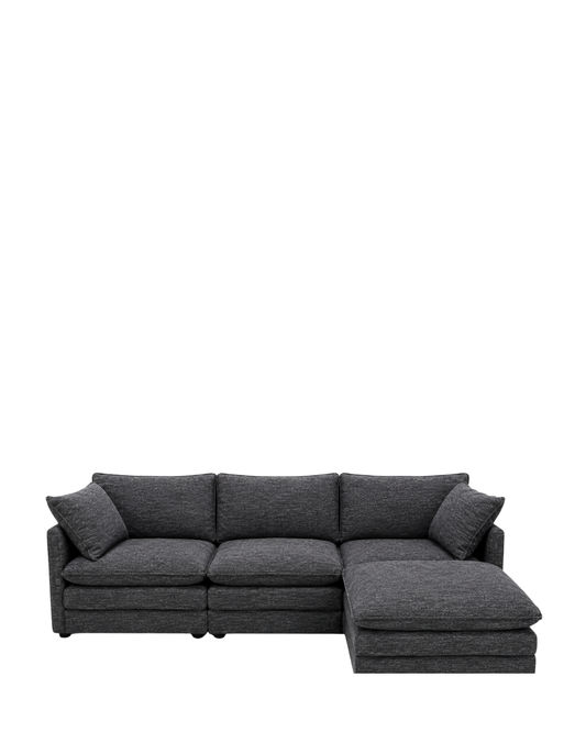 Bethel 4pc Sectional Slate