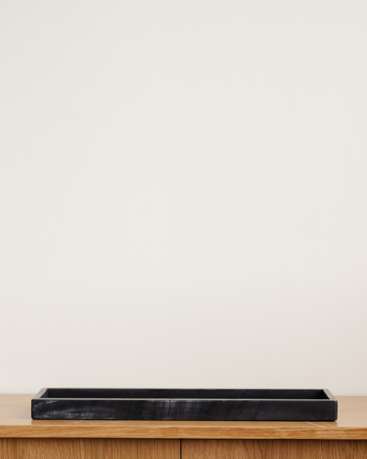 Black Rectangular Marble Tray – The Salt + Light Home
