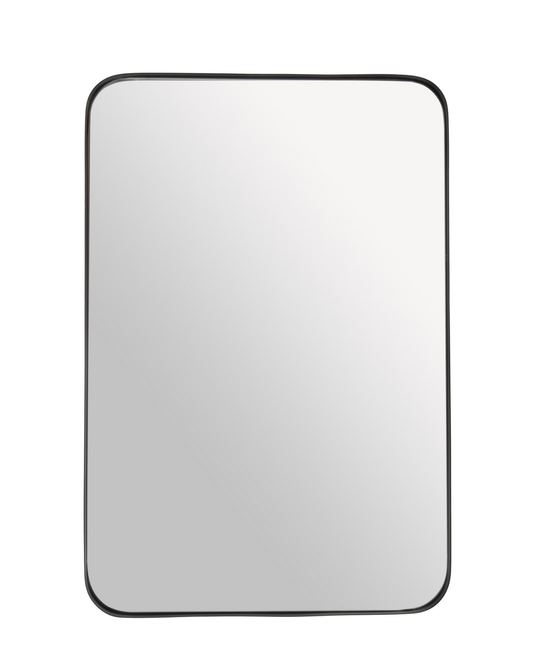 Black Rectangular Mirror