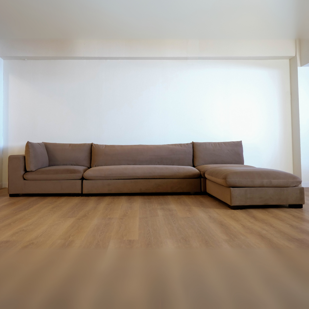 Caleb Armless Loveseat