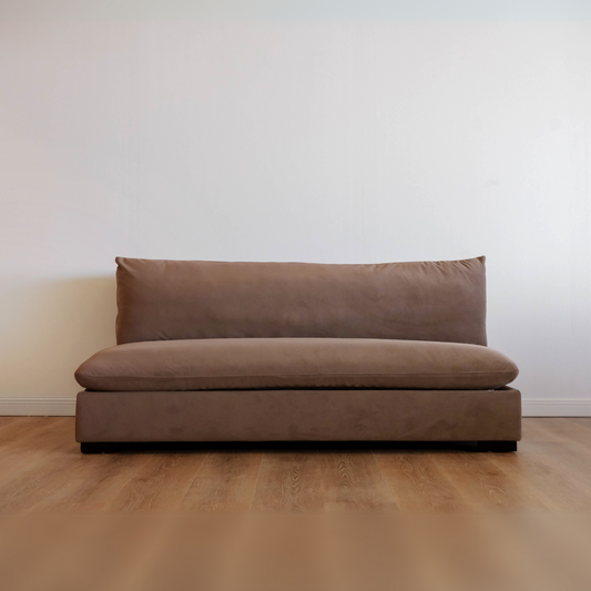 Caleb Armless Loveseat