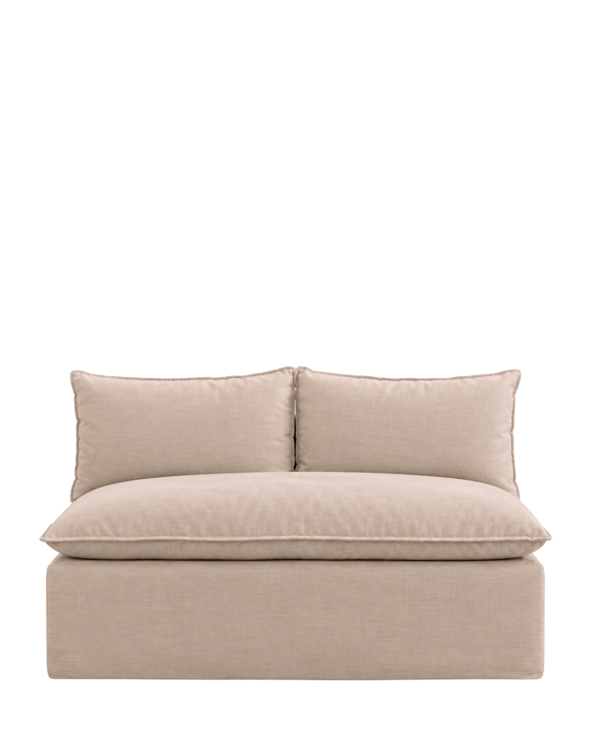 Cindy Armless Loveseat