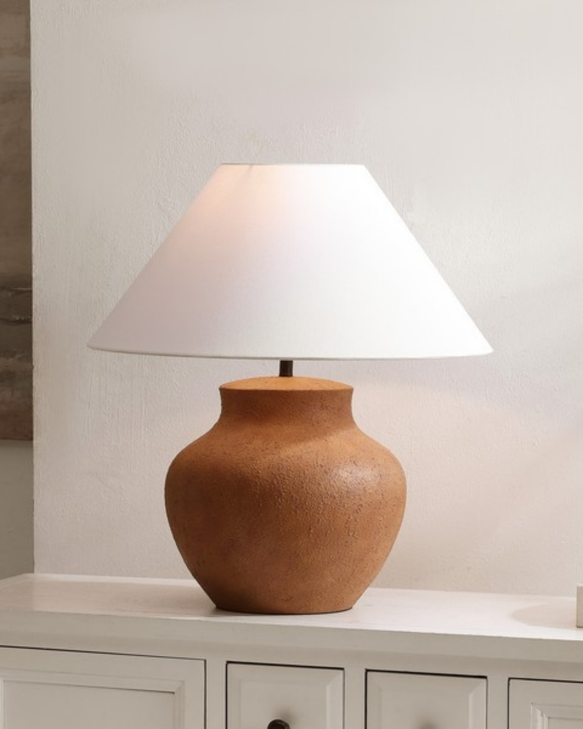 Clay Table Lamp