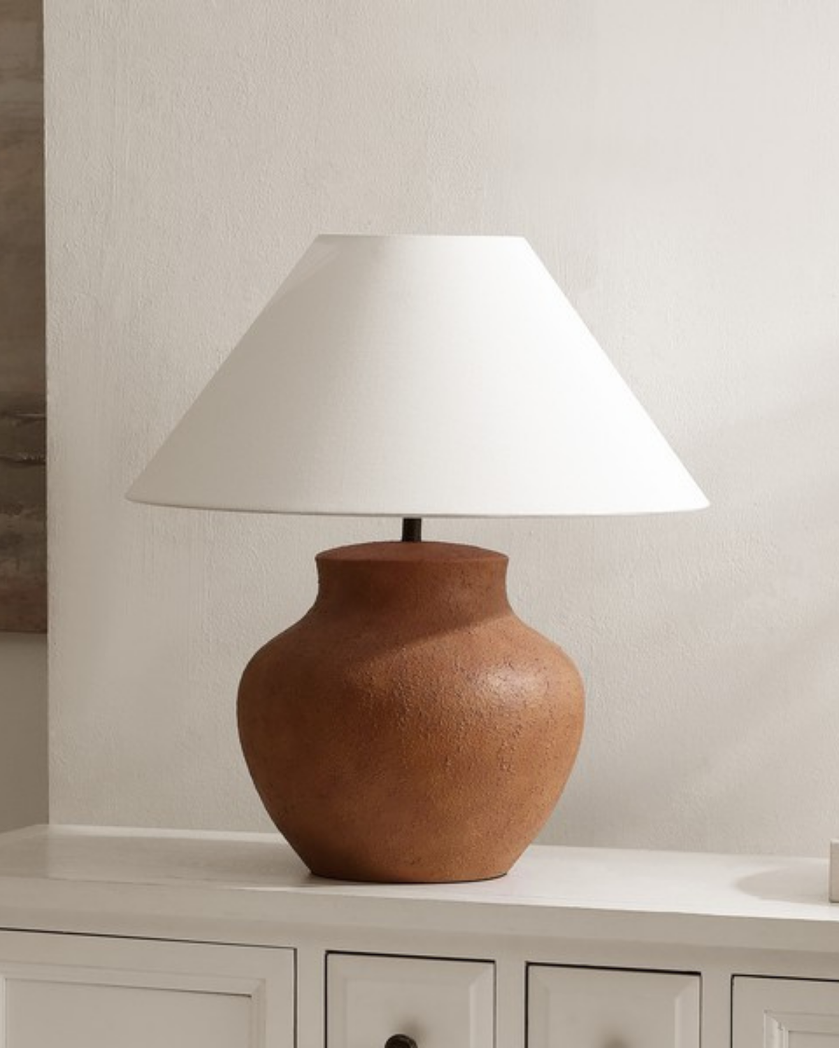 Clay Table Lamp