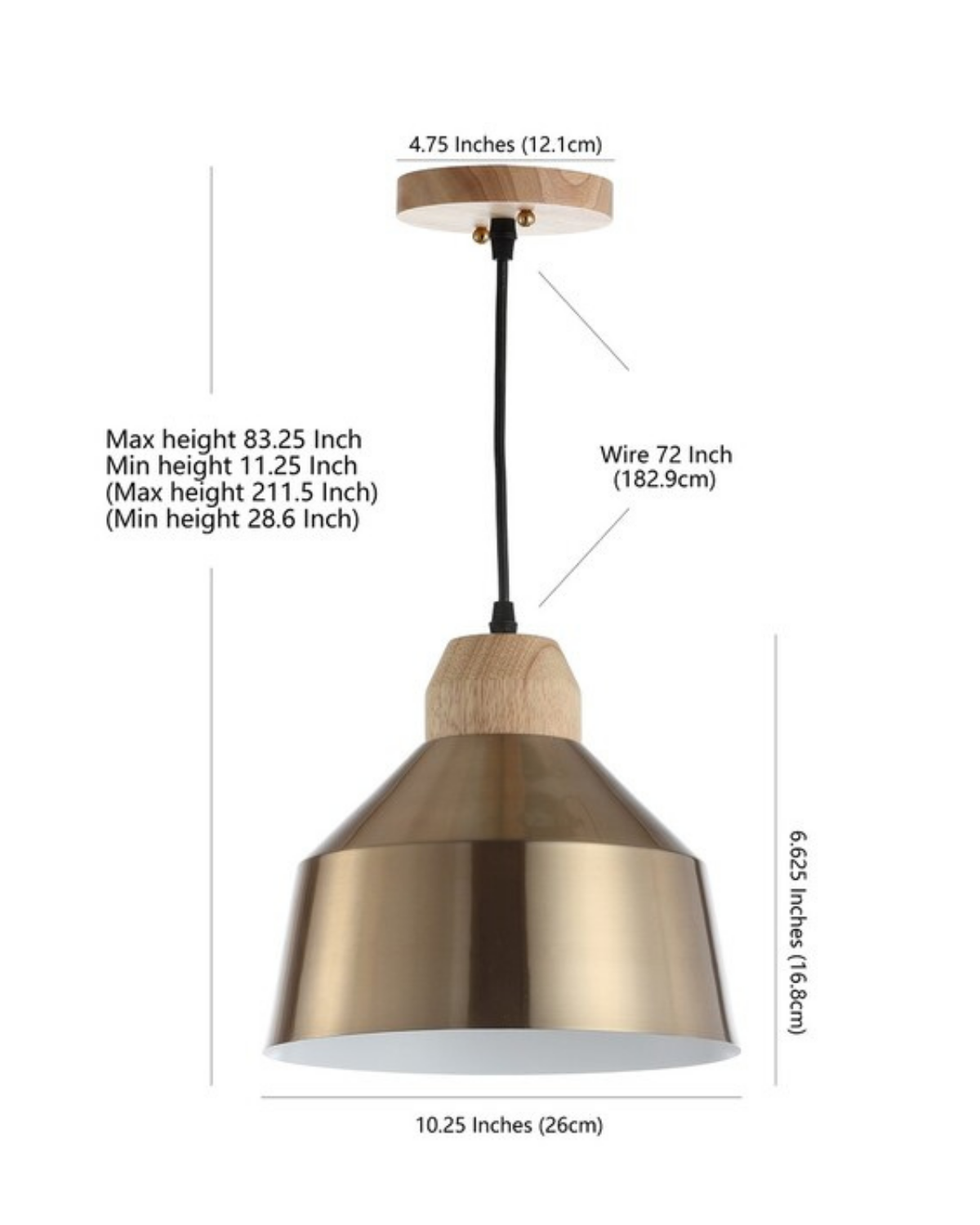 Dajana Extendable Pendant