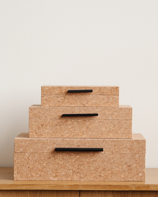 Decorative Cork Boxes