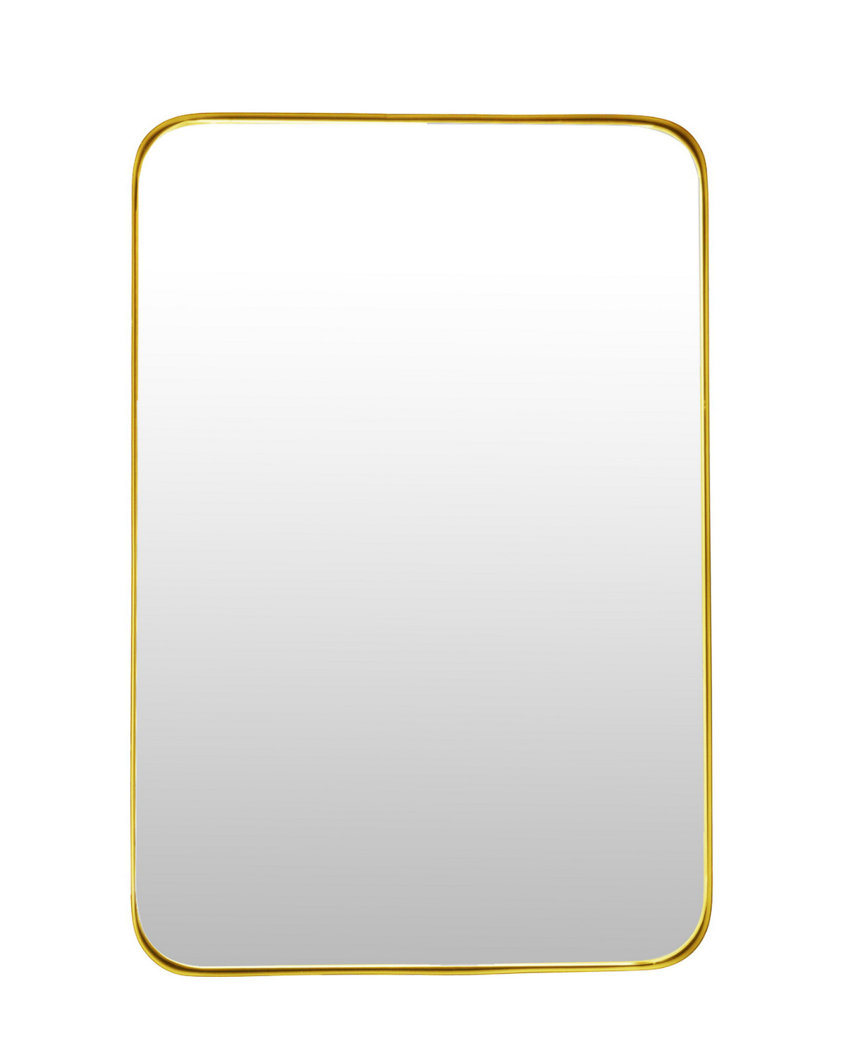 Gold Rectangular Mirror