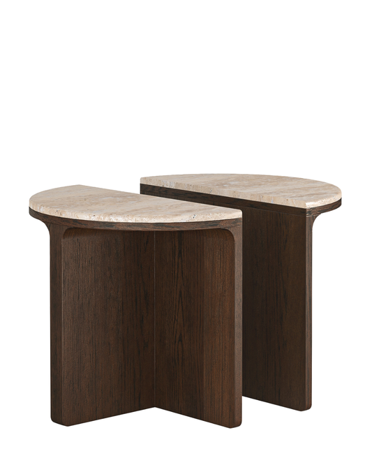 Harbin Travertine Nesting Tables
