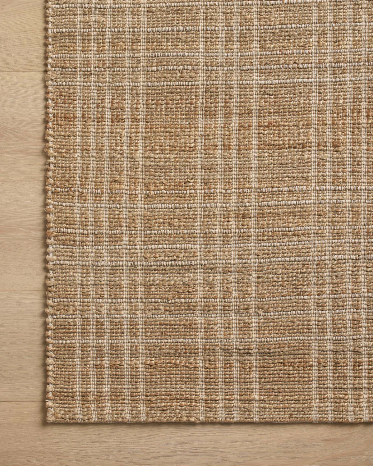 Judy CJ Natural + Cream Hand Woven Rug