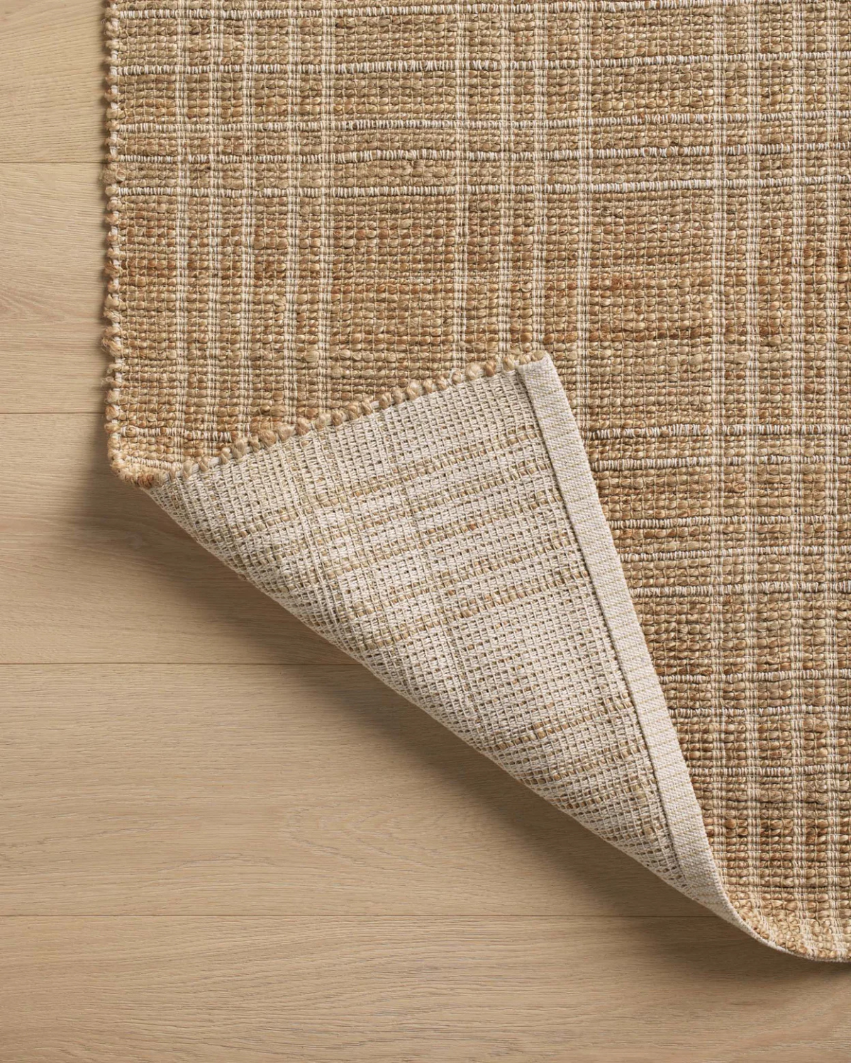 Judy CJ Natural + Cream Hand Woven Rug