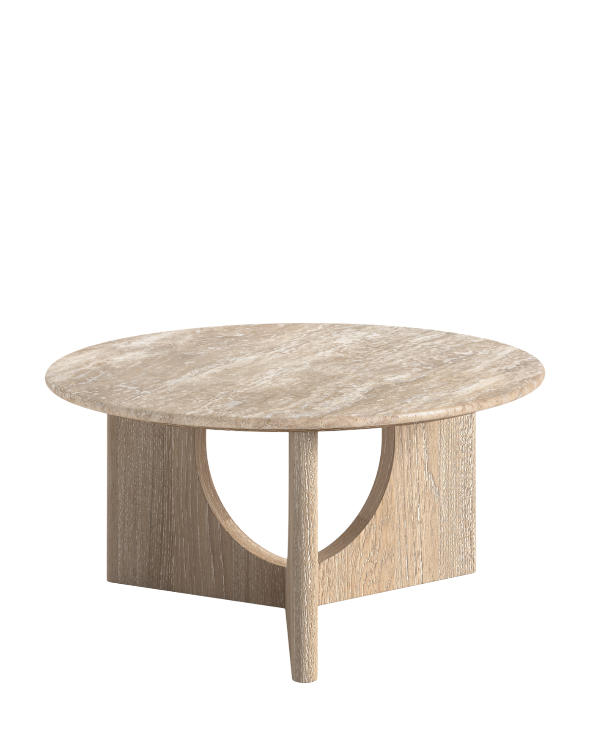 Melbourne Marble Round Coffee Table