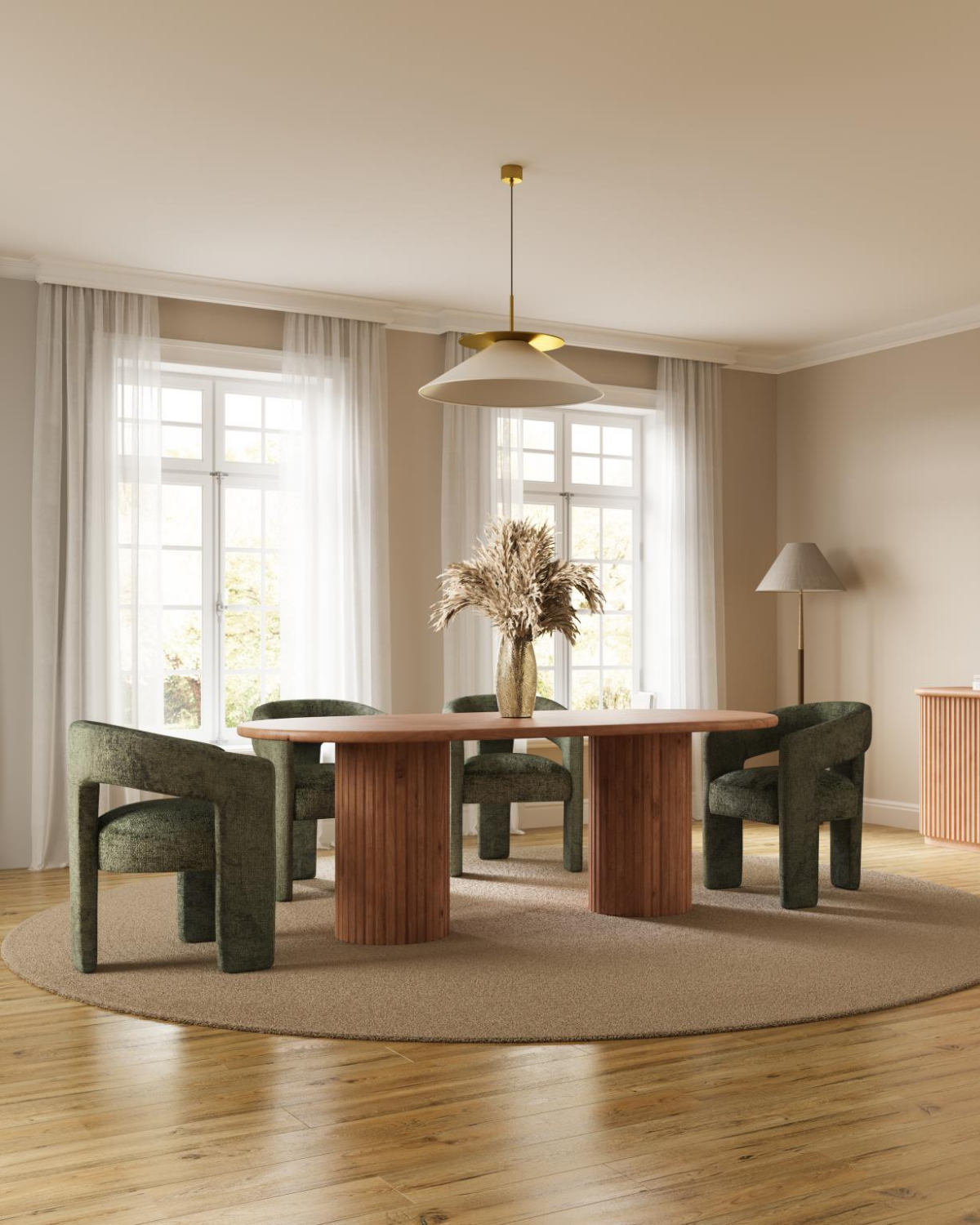 Naples Oval Dining Table