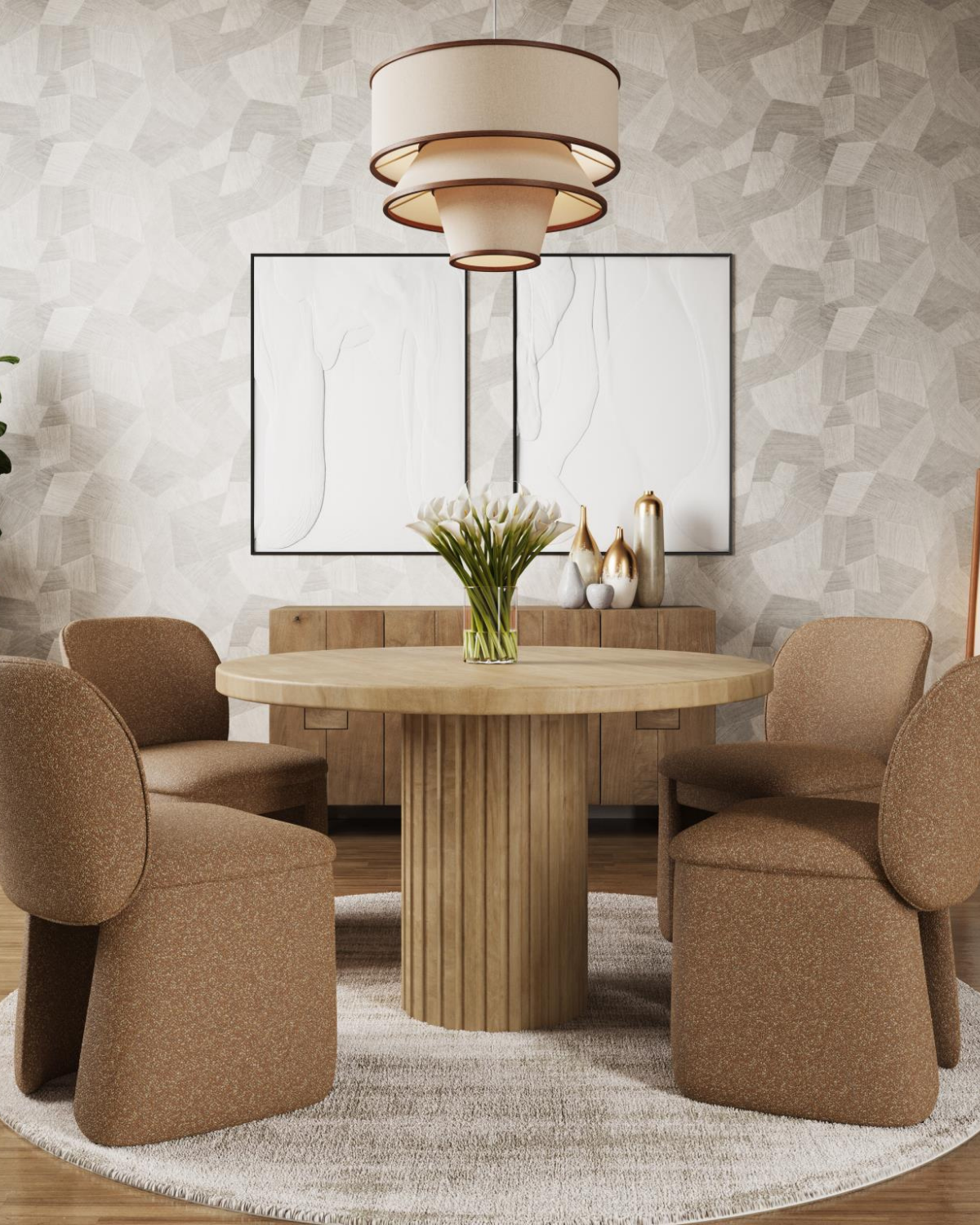 Naples Round Dining Table