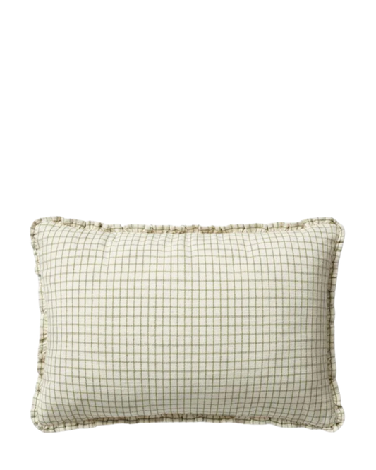 Dinah Ivory + Moss Pillow Cover