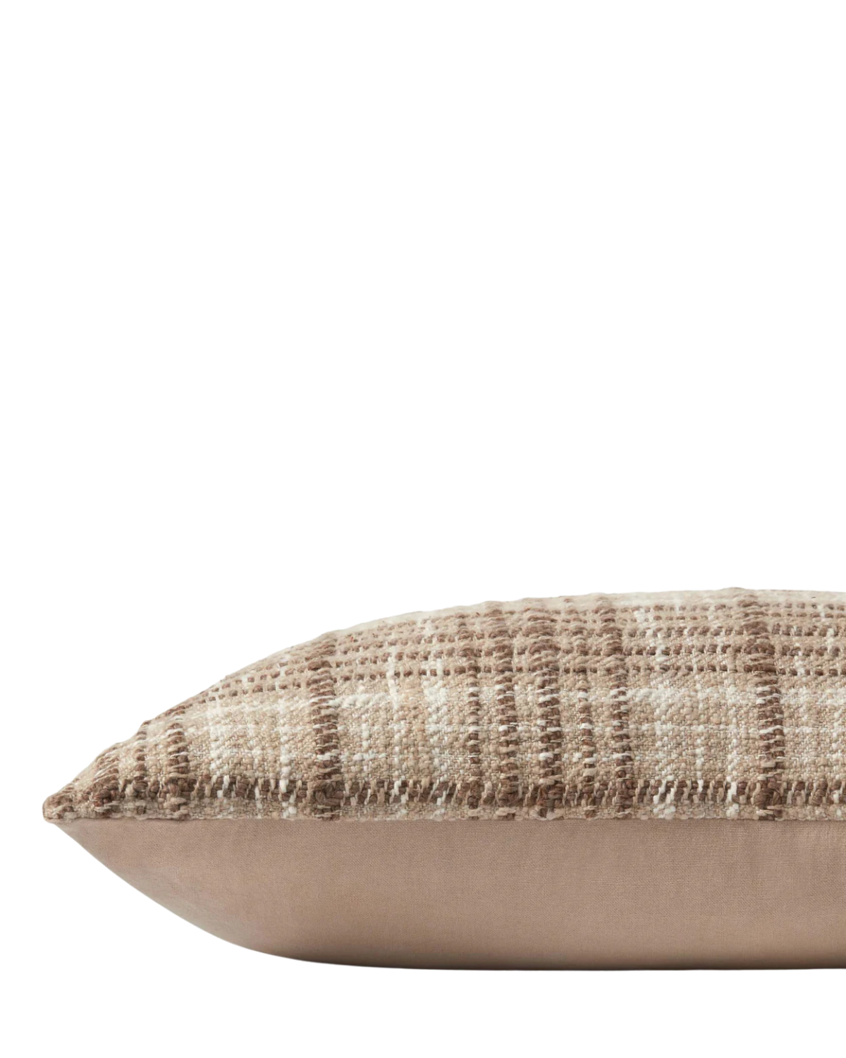 Beau Brown + Ivory Pillow Cover