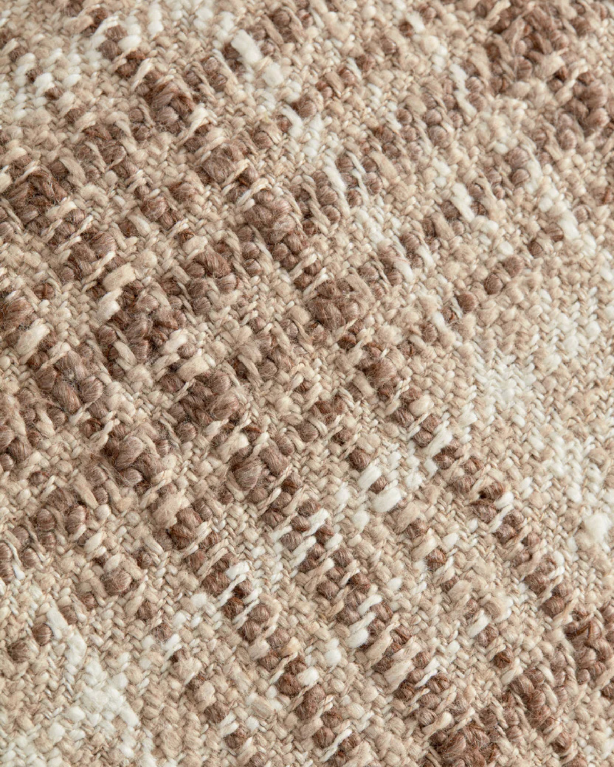 Beau Brown + Ivory Pillow Cover