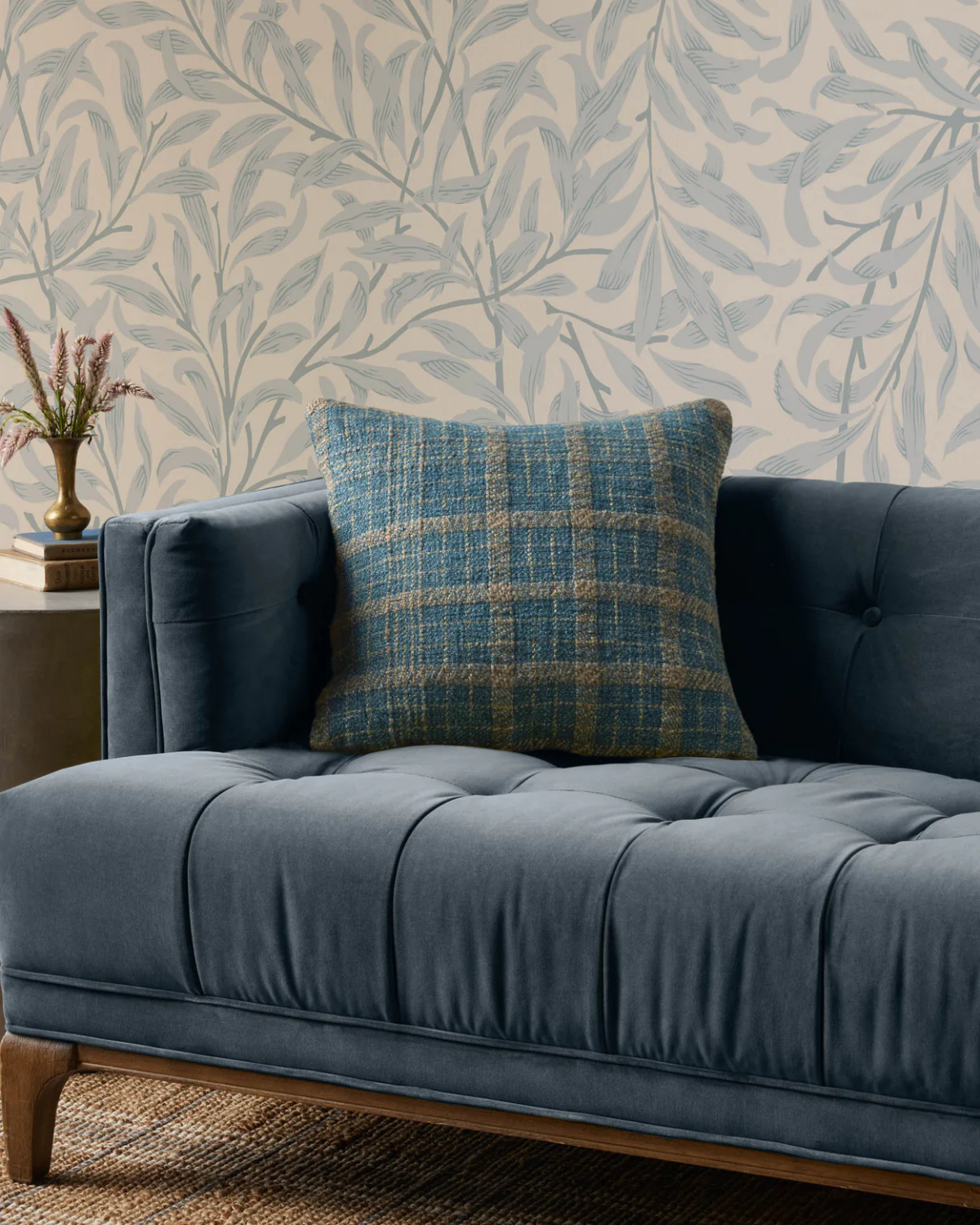 Earl Teal + Green Pillow Cover