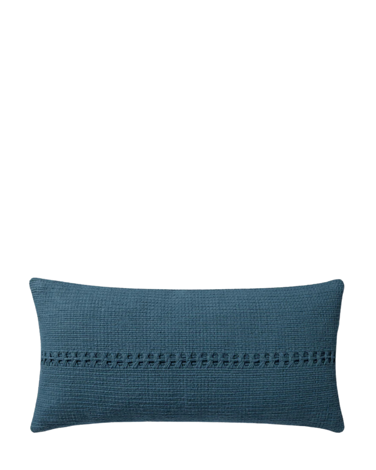 Harvey Blue Lumbar Pillow Cover