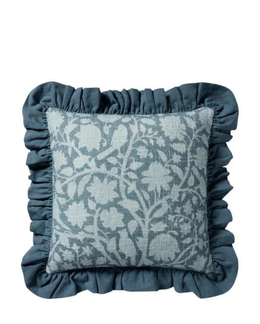 Kathleen Blue Pillow Cover