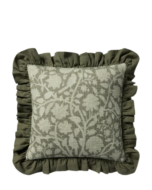 Kathleen Green Pillow Cover