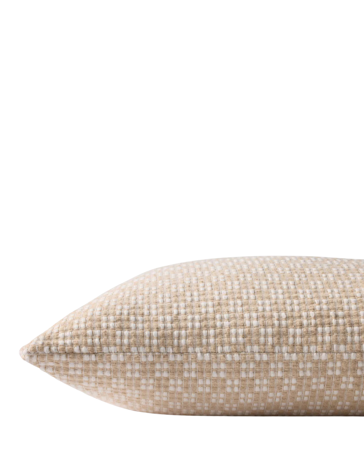 Ivory + Wheat Pillow Cover