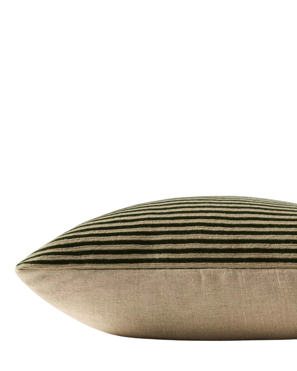 Green Embroidered Pillow Cover
